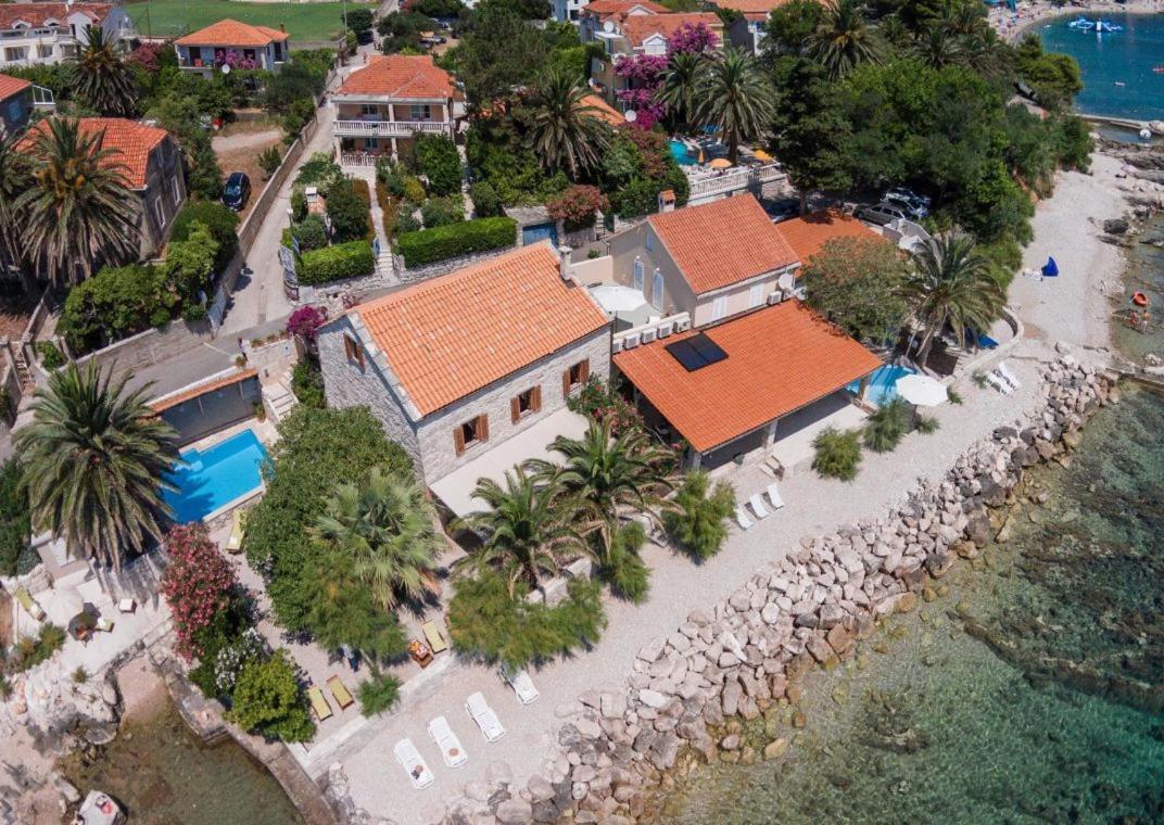 Luxury Beachfront Villa Mare With Private Pool At The Beach Orebic - Peljesac Экстерьер фото