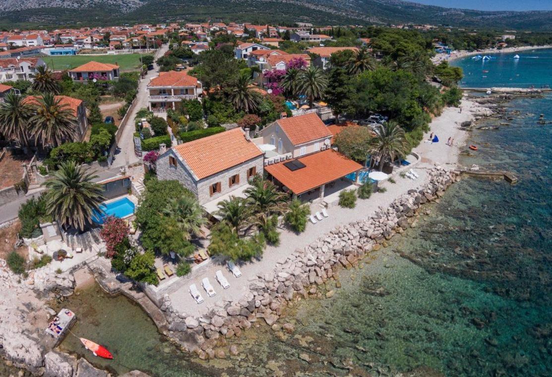 Luxury Beachfront Villa Mare With Private Pool At The Beach Orebic - Peljesac Экстерьер фото